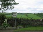 Welcome to Dunlavin; motto, "we hope you've eaten"