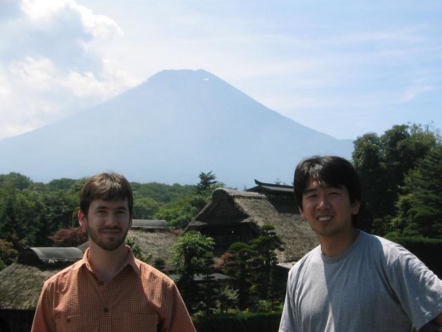 Me, Fuji and Chikara (l to r).