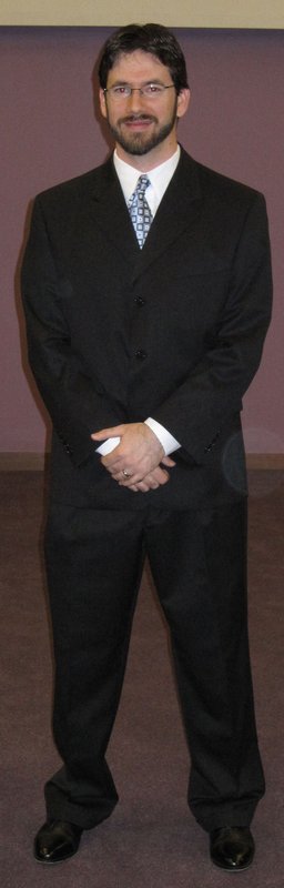 The happy groom